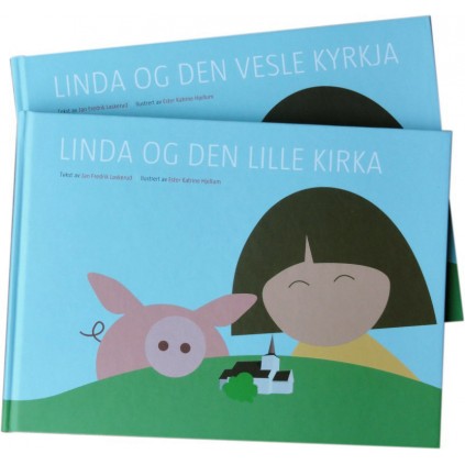 Fireårsbok – Linda og den lille kirka