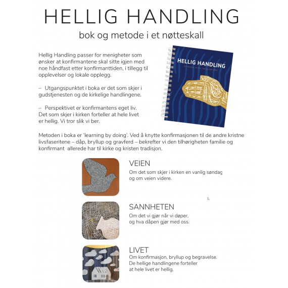 Hellig Handling 2024 – konfirmantbok